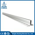 Low Price Linear Sliding Door Machined Table Saw Hollow T Type Aluminum Guide Rails Lift Bracket Manufacturer for Elevators